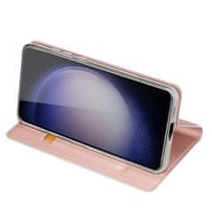 Dux Ducis Skin Pro knížkové pouzdro na Samsung Galaxy S24 Plus, růžové