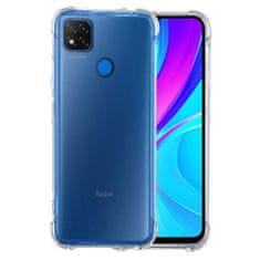 Techsuit Silikonové pouzdro se zesílenými hranami pro Xiaomi Redmi 9C/Redmi 9C NFC - Transparentní KP30040