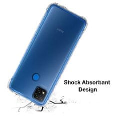 Techsuit Silikonové pouzdro se zesílenými hranami pro Xiaomi Redmi 9C/Redmi 9C NFC - Transparentní KP30040