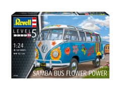 Revell Volkswagen T1 Samba Bus, Plastic ModelKit 07050, 1/24