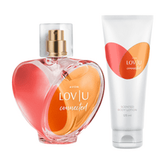 Avon Sada Love U Connected, Eau De Parfum a Tělové mléko