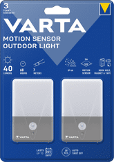 Varta Motion Sensor Outdoor Light 3 AAA bez baterií, balení 2 ks (16634101402)