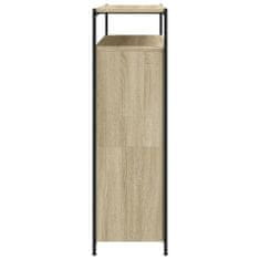 Vidaxl Botník se 4 výklopnými zásuvkami dub sonoma 100 x 34 x 112 cm