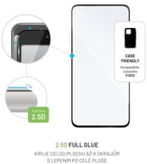 FIXED Ochranné tvrzené sklo pro Samsung Galaxy A35 5G, lepení přes celý displej, černé FIXGFA-1262-BK