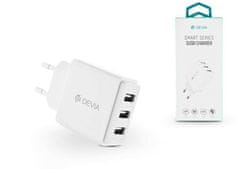 Devia nabíječka do sítě SMART 3xUSB