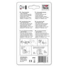 Maclean Zadní lampa na kolo USB AUTO STOP Energy MCE355 125lm 66180