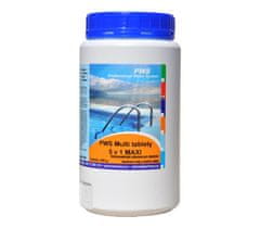 PWS Multi tablety 5v1 do bazénu 200g 1 kg