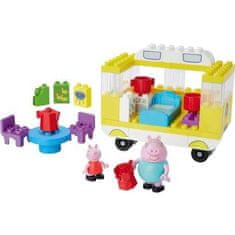 Hasbro Stavebnice Peppa Pig - Kempování s tátou, 52 prvků