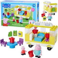 Hasbro Stavebnice Peppa Pig - Kempování s tátou, 52 prvků