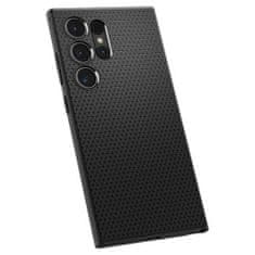 Spigen Silikonový obal na Samsung Galaxy S24 ULTRA Spigen Liquid Air Matte Black