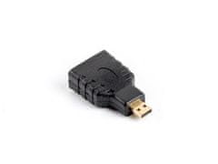 OEM LANBERG redukce HDMI (F) na HDMI MICRO (M), černý