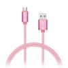 Connect IT Wirez Premium Metallic micro USB - USB, rose gold, 1m