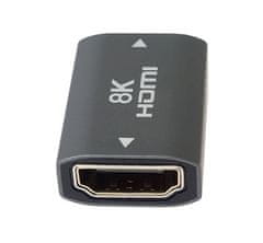 PremiumCord 8K Adaptér spojka HDMI A - HDMI A, Female/Female, kovová