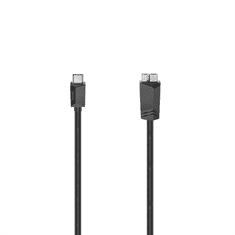 Hama USB-C 3.2 Gen1 kabel typ C - micro B, 0,75 m