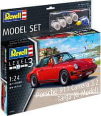 Revell Porsche 911 Targa G-Model, ModelSet auto 67689, 1/24