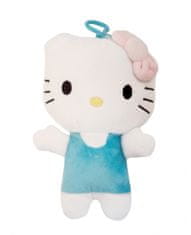 Hollywood plyšový přívěsek - modrá - Hello Kitty - 19 cm