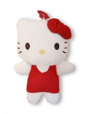 Hollywood plyšový přívěsek kočička - červená - Hello Kitty - 19 cm