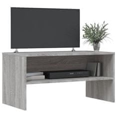 Vidaxl TV stolek šedý sonoma 80 x 40 x 40 cm kompozitní dřevo