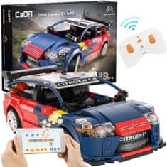 Cada Stavebnice CaDa - závodní auto R/C Citroen C4 WRC 329 dílků na dálkové.