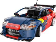 Cada Stavebnice CaDa - závodní auto R/C Citroen C4 WRC 329 dílků na dálkové.