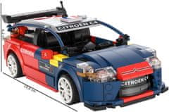 Cada Stavebnice CaDa - závodní auto R/C Citroen C4 WRC 329 dílků na dálkové.