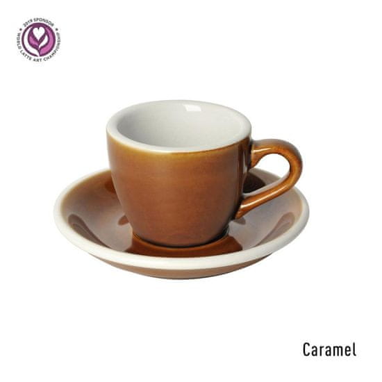 Loveramics Podšálek Egg Espresso 11,5 cm - caramel