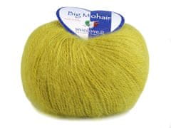 Pletací příze Big Mohair 25 g - (462) zelená chartreuse