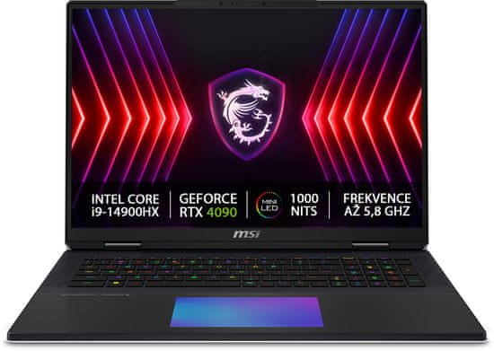 MSI Titan 18 HX A14VIG-213CZ, černá (9S7-182221-213)