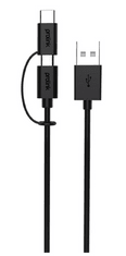 PROLINK kabel USB micro+-C 2v1