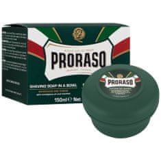 Proraso Refreshing Shaving Soap Jar - eukalyptové mýdlo na holení 150ml, zajišťuje důkladné a pohodlné oholení