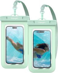 Spigen Spigen Aqua Shield WaterProof Case A601 2 Pack, mint