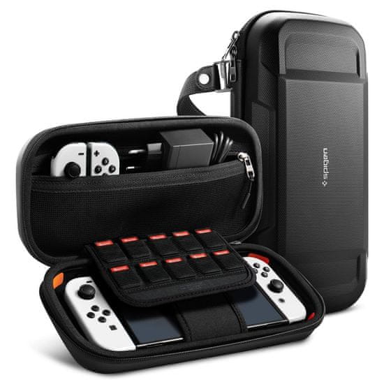 Spigen Spigen Rugged Armor Pro Pouch, black - Nintendo Switch/Switch OLED