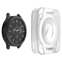 Spigen Spigen Glas tR EZ Fit 2 Pack - Samsung Galaxy Watch4 Classic 42mm/Galaxy Watch3 41mm