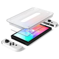 Spigen Spigen Glass tR EZ Fit 2 Pack - Nintendo Switch OLED