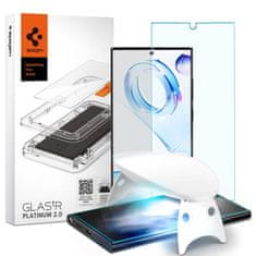 Spigen Spigen Glass tR Platinum Tray 2.0 (1P) Transparency - Samsung Galaxy S23 Ultra