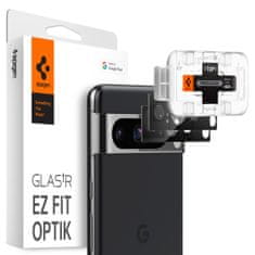 Spigen Spigen Glass tR EZ Fit Optik Black 2 Pack - Google Pixel 8 Pro