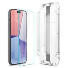 Spigen Spigen Glass tR EZ Fit 2 Pack, transparency - iPhone 15