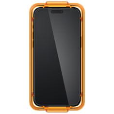 Spigen Spigen Glass tR AlignMaster 2 Pack, FC Black - iPhone 15 Plus