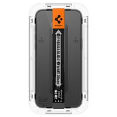 Spigen Spigen Glass tR EZ Fit 2 Pack, FC Black - iPhone 15 Plus