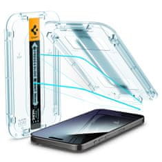 Spigen Spigen Glass tR EZ Fit 2 Pack, transparency - iPhone 15 Pro Max