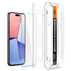 Spigen Spigen Glass tR EZ Fit 2 Pack, transparency - iPhone 15 Pro Max