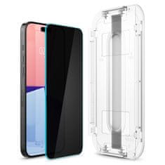 Spigen Spigen Glass tR EZ Fit (Privacy) 2 Pack, transparency - iPhone 15 Pro