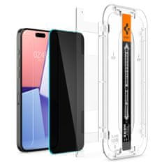 Spigen Spigen Glass tR EZ Fit (Privacy) 2 Pack, transparency - iPhone 15 Pro