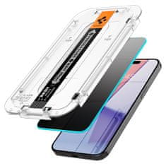 Spigen Spigen Glass tR EZ Fit (Privacy) 2 Pack, transparency - iPhone 15 Pro