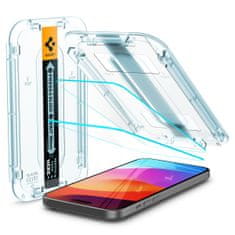 Spigen Spigen Glass tR EZ Fit 2 Pack, transparency - iPhone 15 Plus