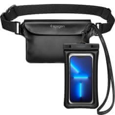 Spigen Spigen Aqua Shield WaterProof Floating Case + WaterProof Waist Bag A621 Set, black