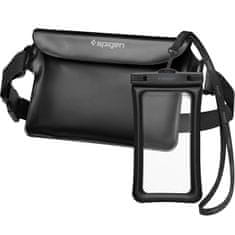 Spigen Spigen Aqua Shield WaterProof Floating Case + WaterProof Waist Bag A621 Set, black