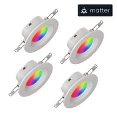 Nanoleaf Nanoleaf Essentials Matter Smart Recessed Downlight 4 Pack