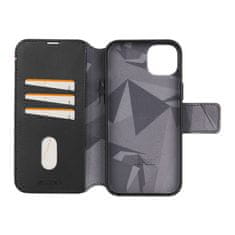 Decoded Decoded Leather Detachable Wallet, black - iPhone 15 Plus