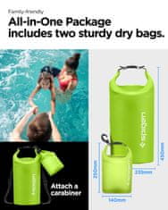 Spigen Spigen Aqua Shield WaterProof Dry Bag 20L + 2L A630, cactus green